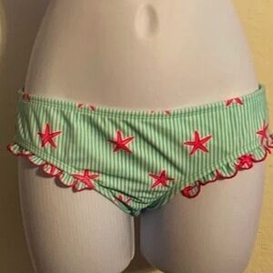 Kids Swim Starfish Print Bikini Bottoms